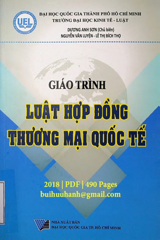 Giáo trình sinh viên khối ngành Luật UEL