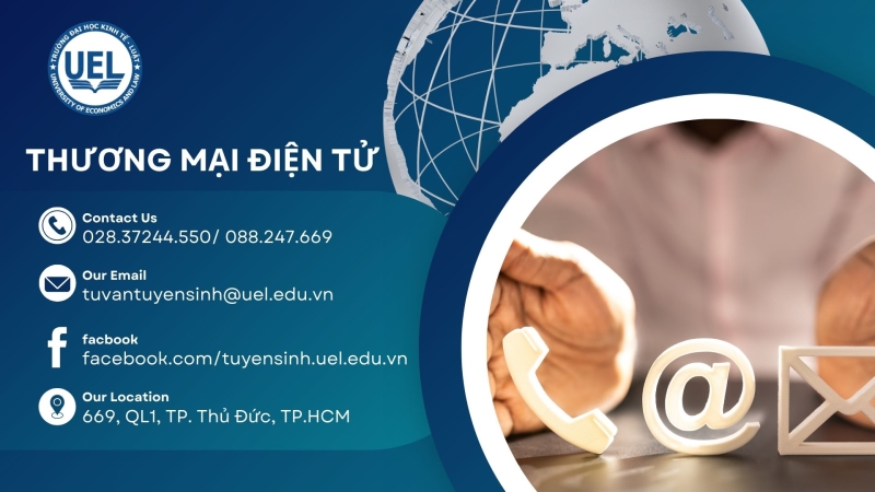 Ngành thương mại điện tử Tiếng Anh tại Trường ĐH Kinh Tế - Luật, ĐHQG HCM