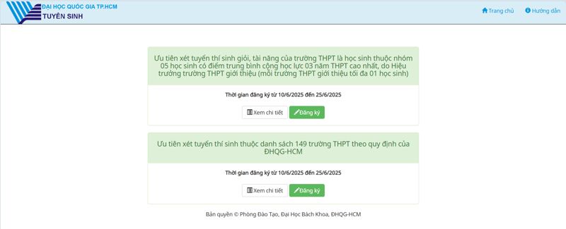 tổ hợp xét tuyển đại học mới nhất
